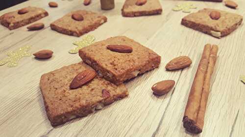 Spéculoos épais aux amandes #Bredeles