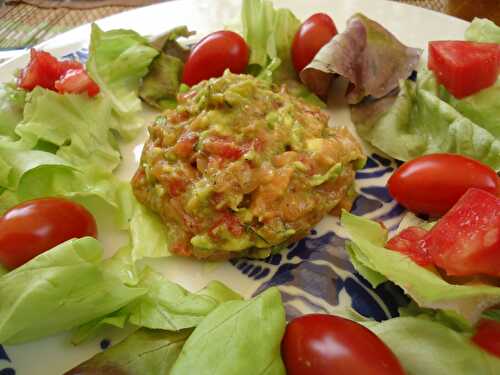 Tartare de saumon