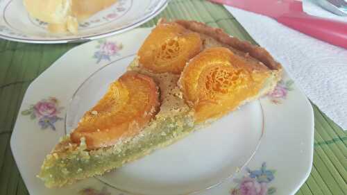 Tarte abricots pistaches