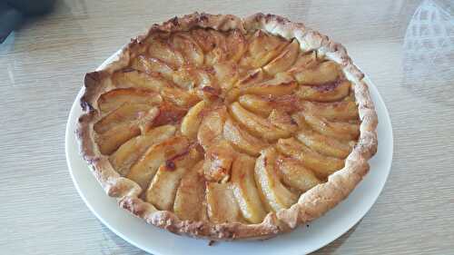 Tarte aux pommes fondantes