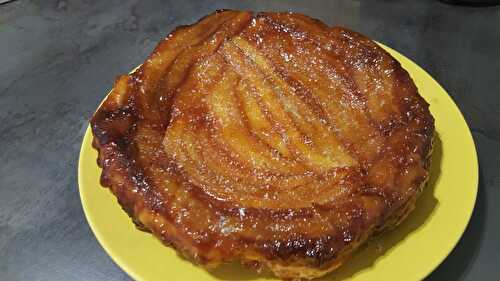 Tarte tatin à la banane