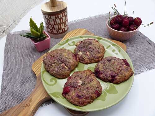 Cookies au chocolat blanc et Framboise