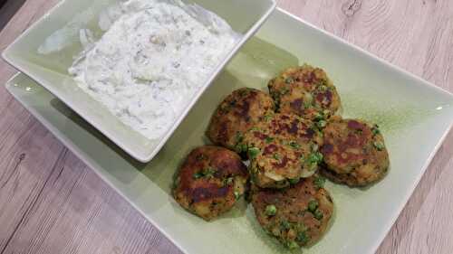 Aloo Tikki & Raïta