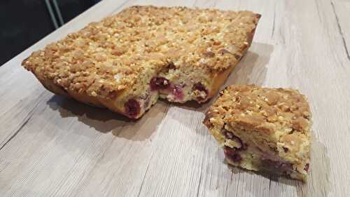 Brookie chocolat blanc, framboise et noisette