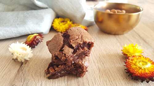 Brownie chocolat et amandes