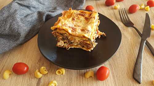 Lasagne aux blettes et à la bolognaise