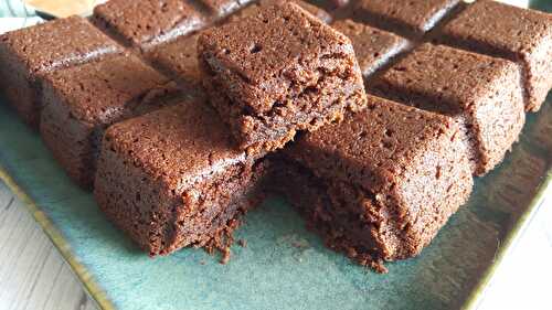 Moelleux au chocolat à la farine de châtaigne