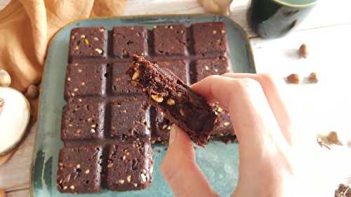 Brownie pistaches, coco sans lactose & sans gluten