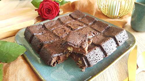 Brownie vegan avec de l’aquafaba