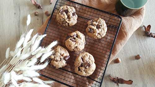 Cookies au praliné vegan