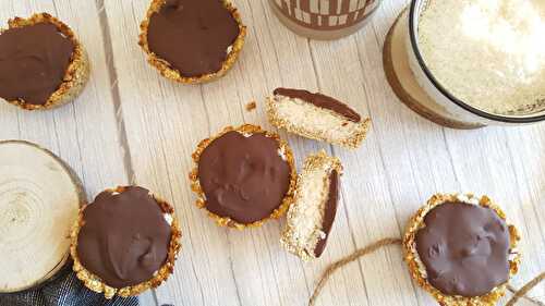 Tartelettes flocons d’avoine façon bounty