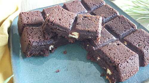 Brownie aux 2 chocolats