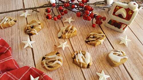Cinnamon Roll cookies #bredeles