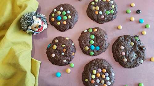 Cookies brownie version enfant