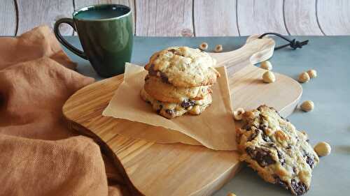 Cookies choco noisettes