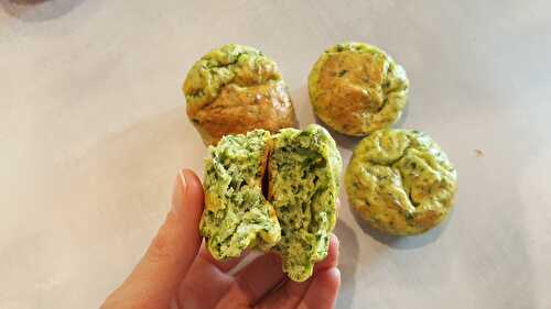 Muffins épinards (9 mois)