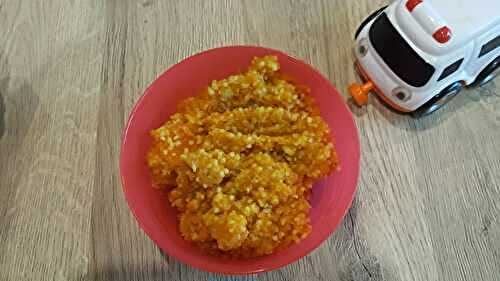 Couscous au rutabaga et carottes (9 mois)