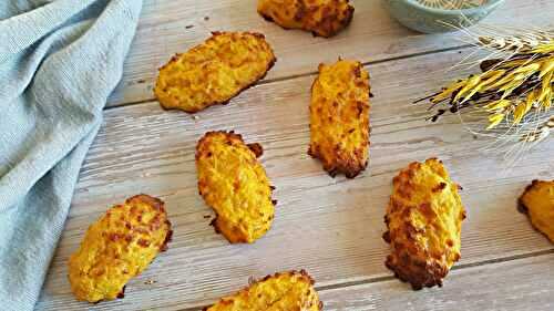 Bâtonnets à la butternut et amandes