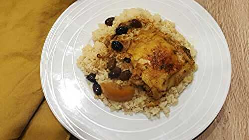 Tajine de poulet au citron confit