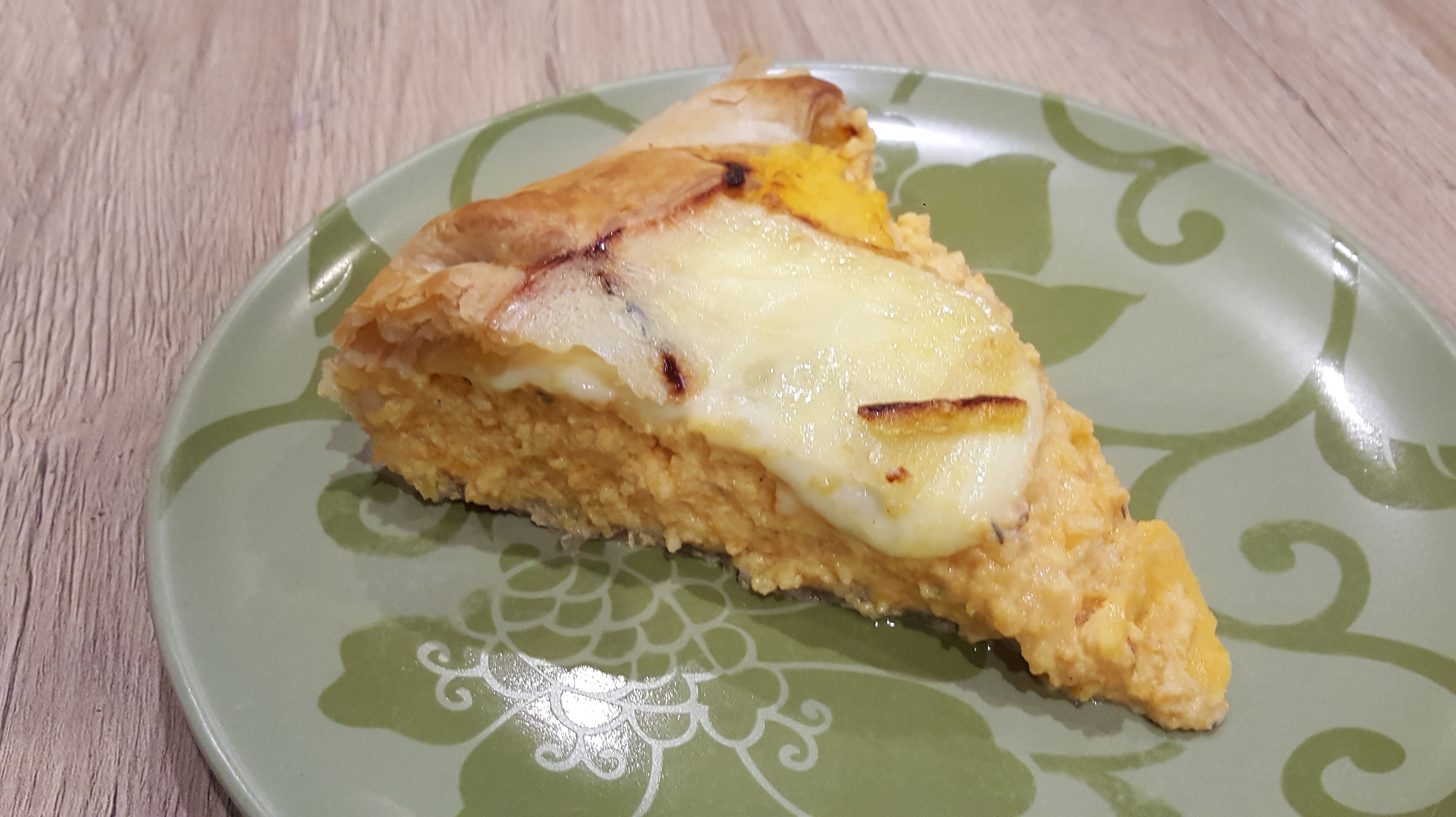 Tarte butternut et fromage