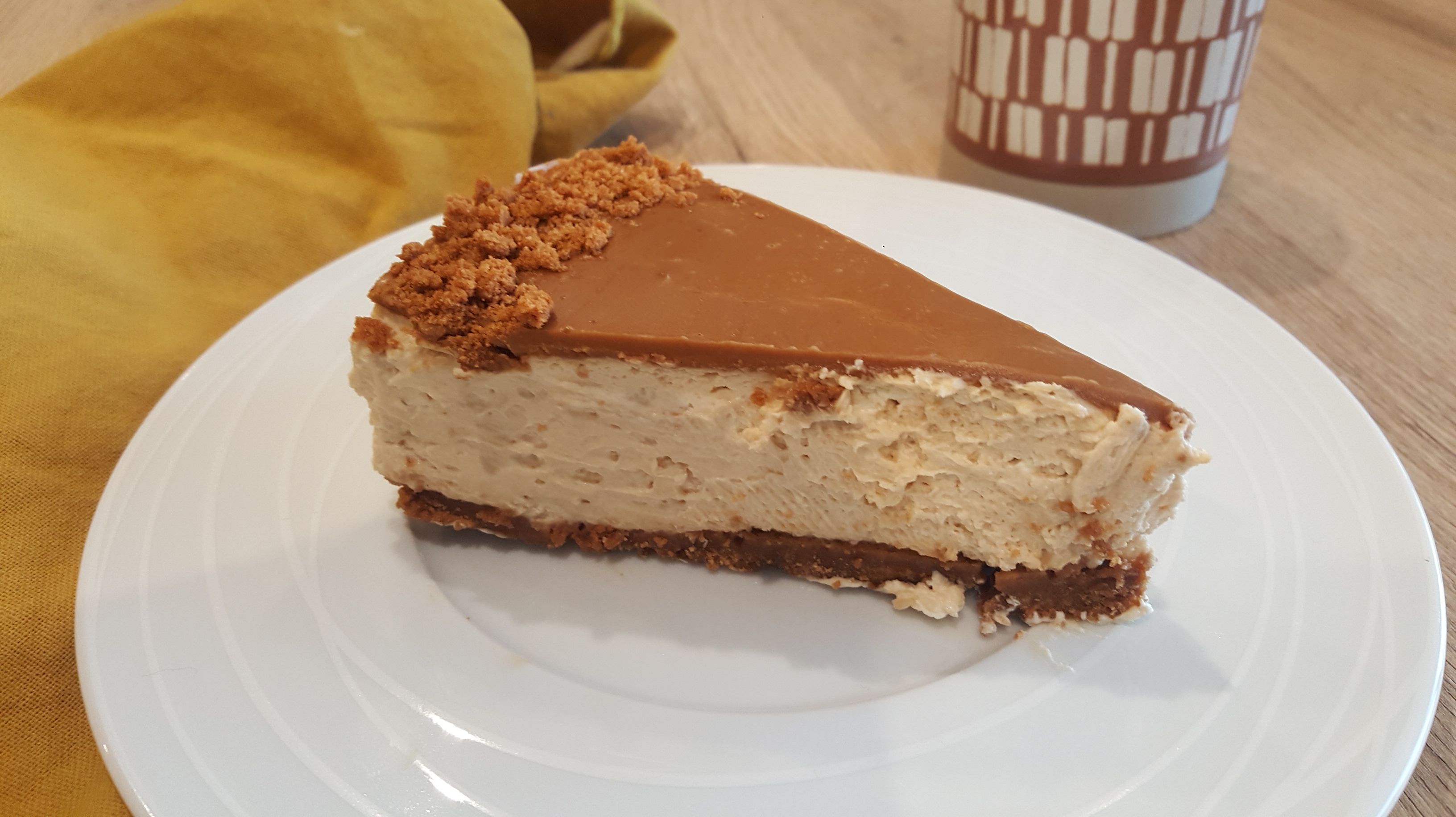 Cheesecake aux spéculoos