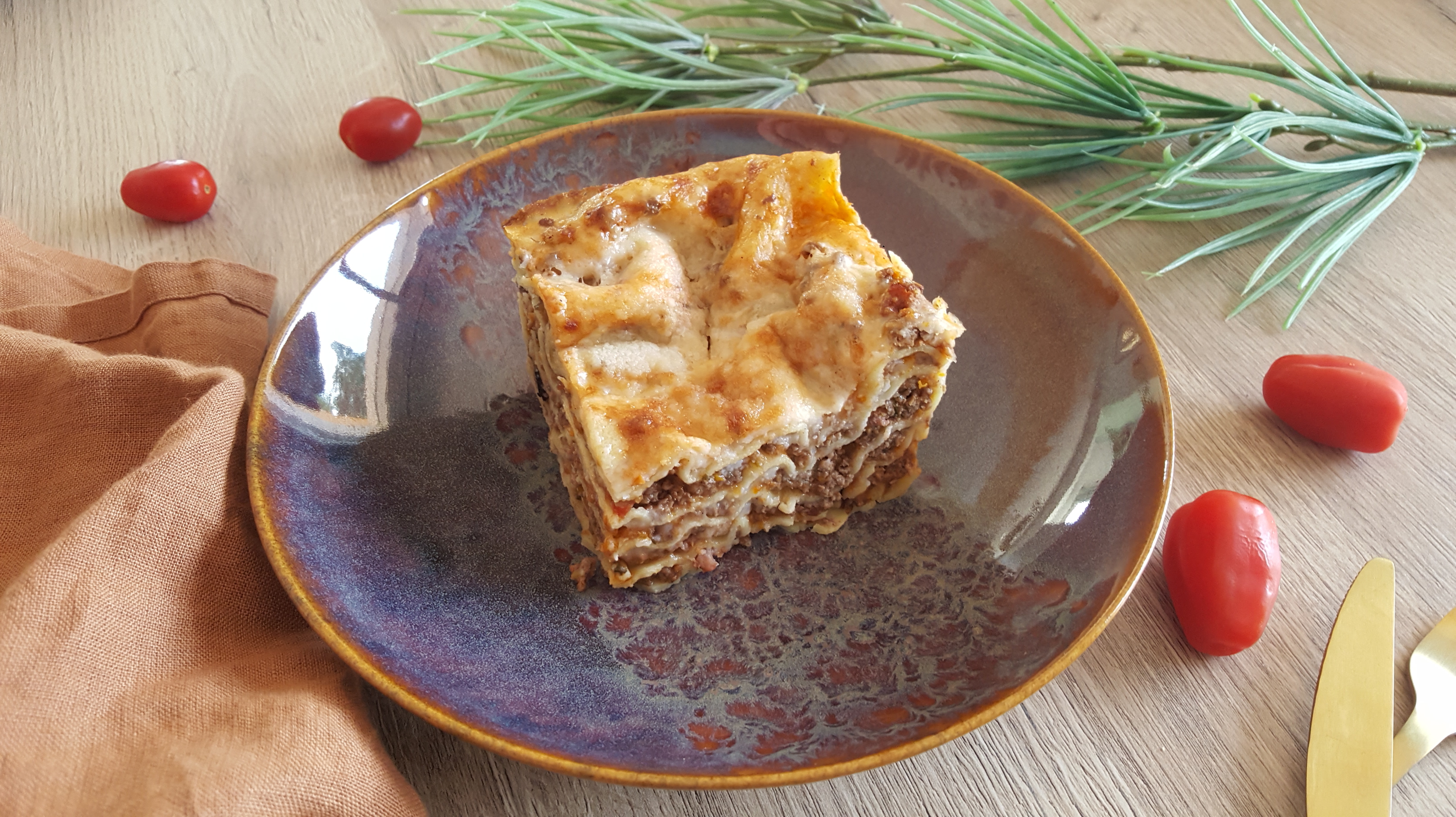 Les vrai lasagne