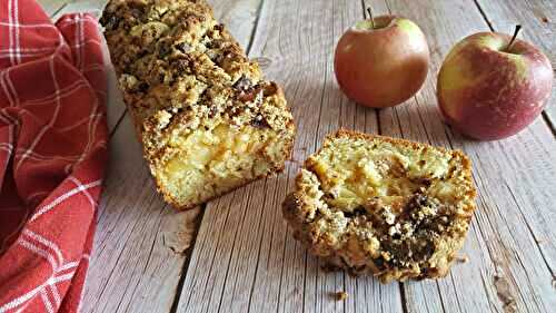 Crumcake chocolat et pommes