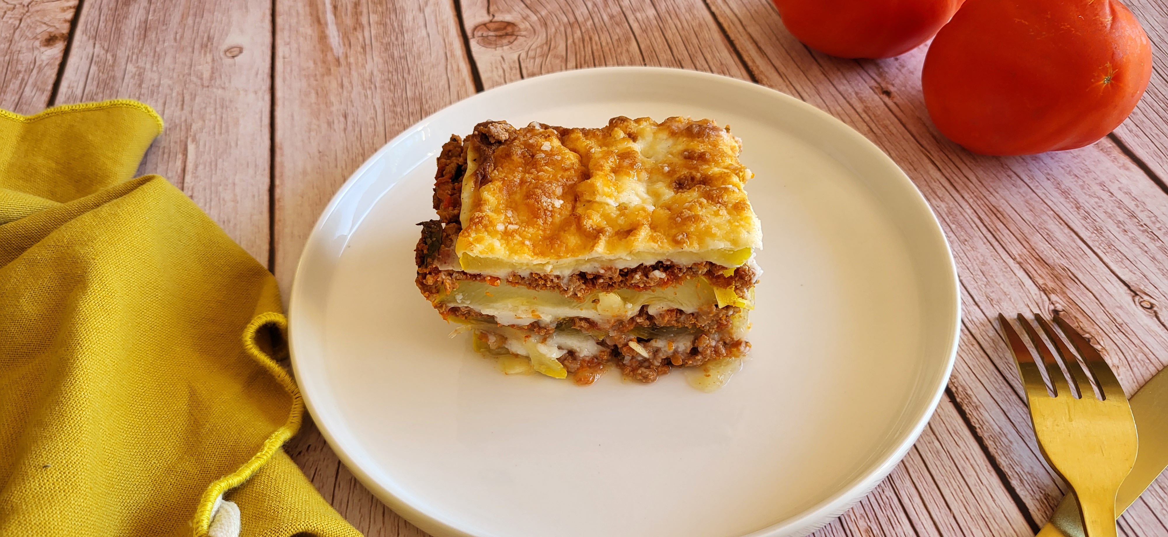 Lasagne à la courgette sans pâte