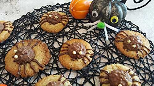 Cookies araignée halloween