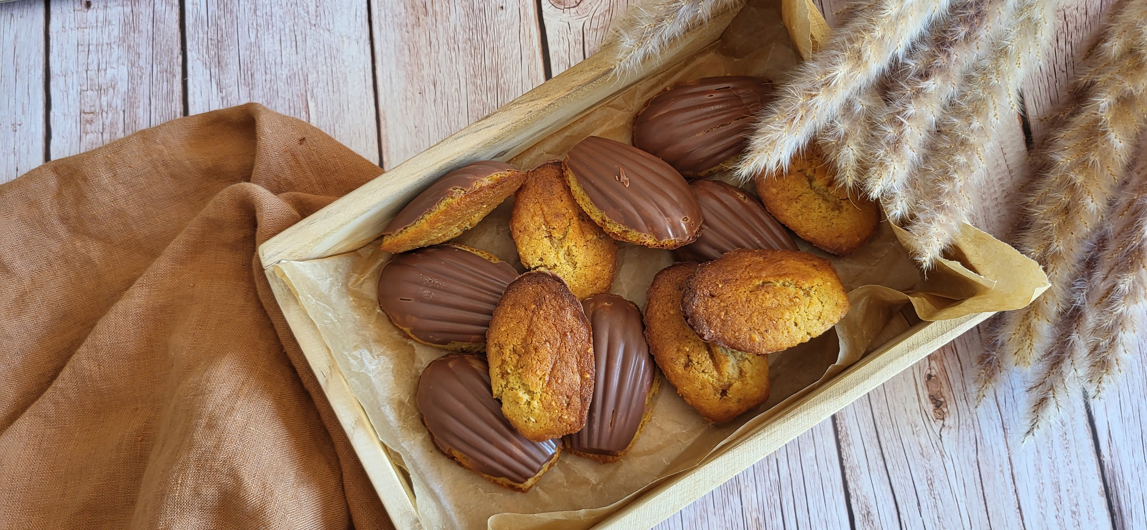 Madeleines à la noisette