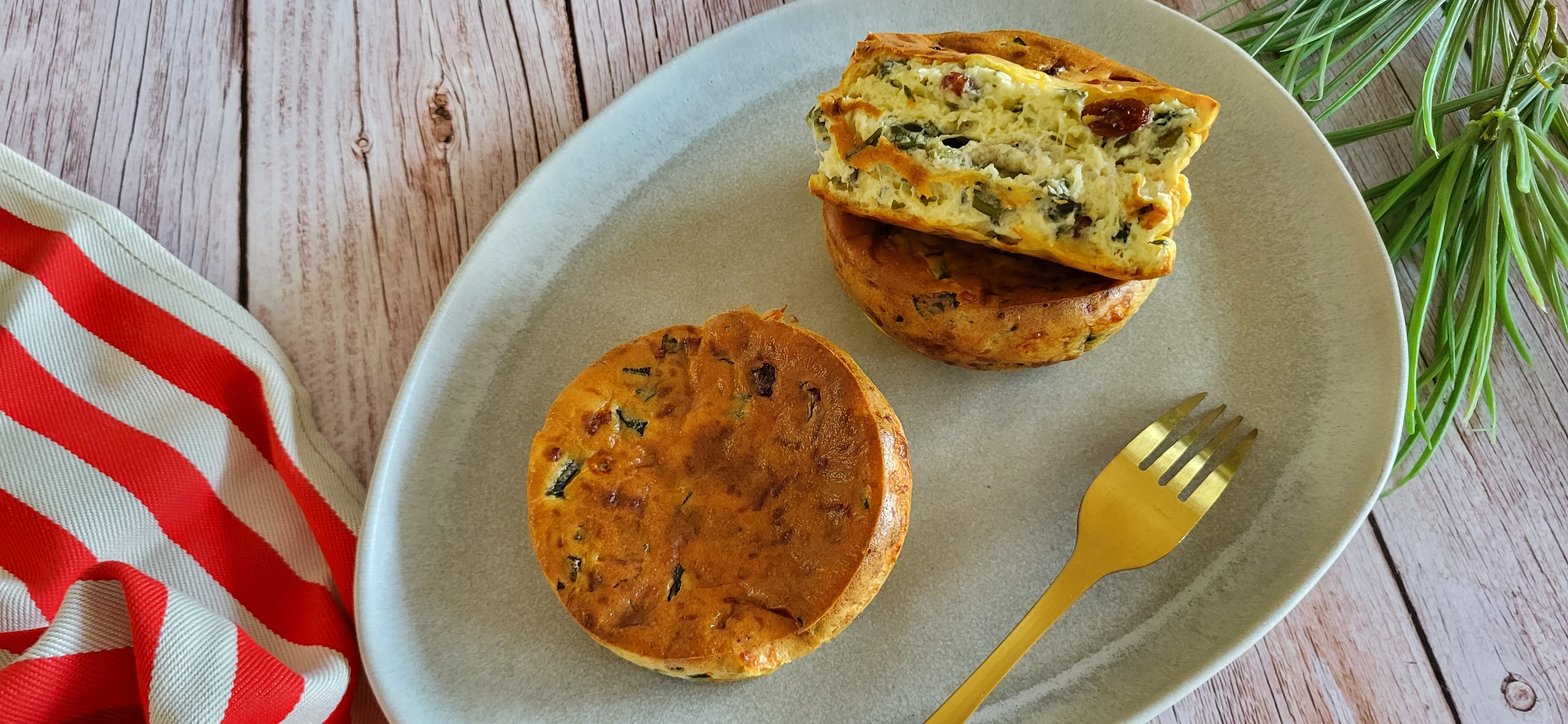 Clafoutis de blettes et de raisins