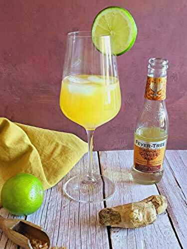Cocktail ginger et ananas