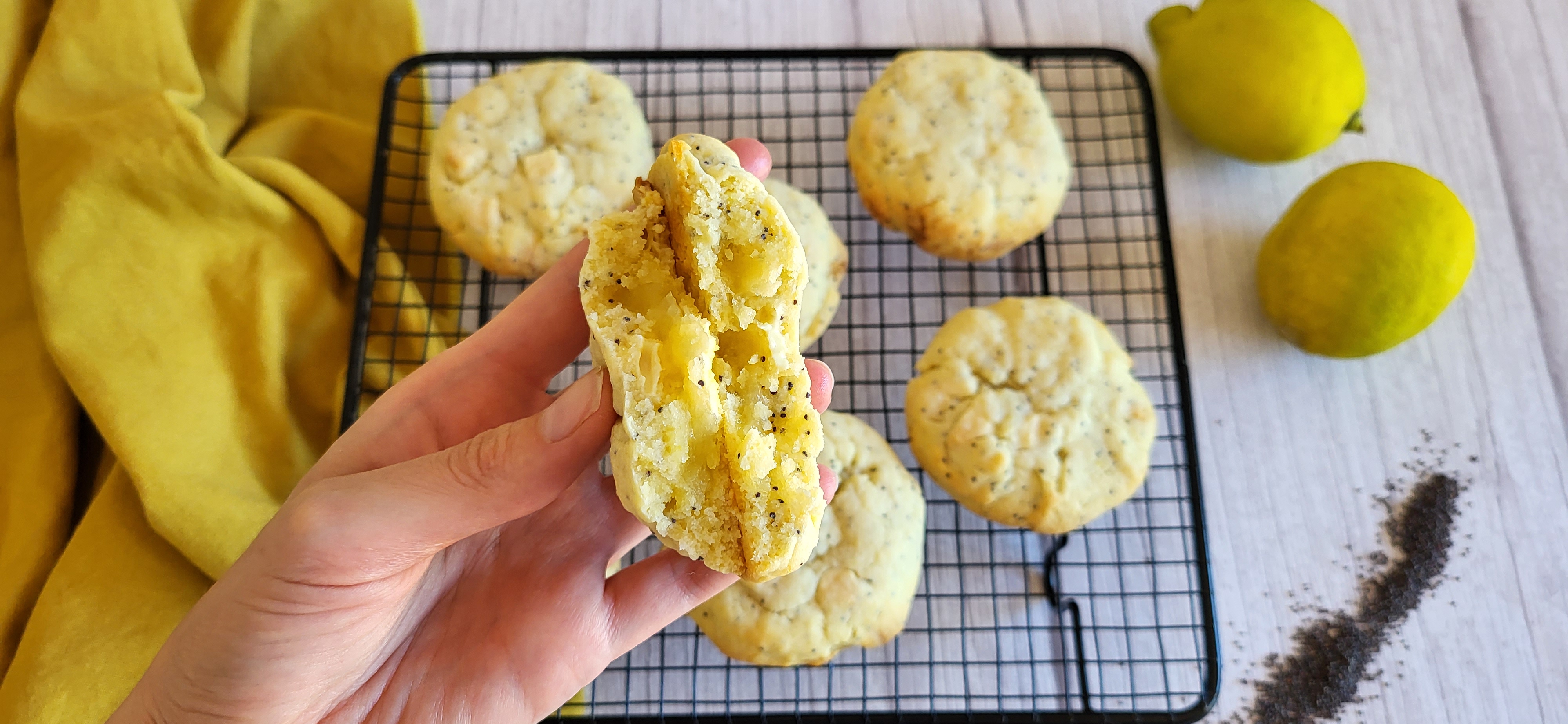 Cookies citron au coeur de lemon coeur