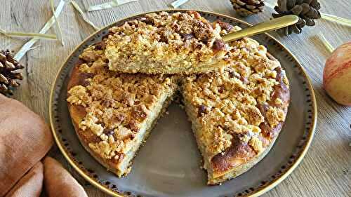 Crumb’cake aux pommes