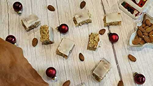 Tranches glacées aux amandes