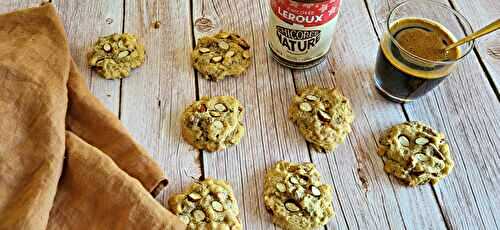 Cookies chicorée aux amandes et chocolat