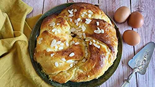 Couronne des rois garnie à la crème d’amande