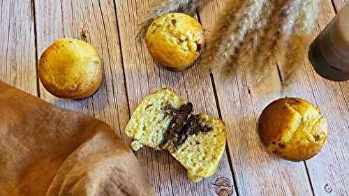 Les meilleurs muffins au coeur Nutella