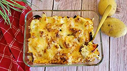 Gratin chou-fleur et chorizo