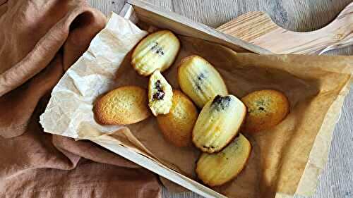 Madeleines fourrées au Nutella