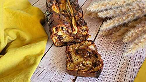 Banana bread chocolaté