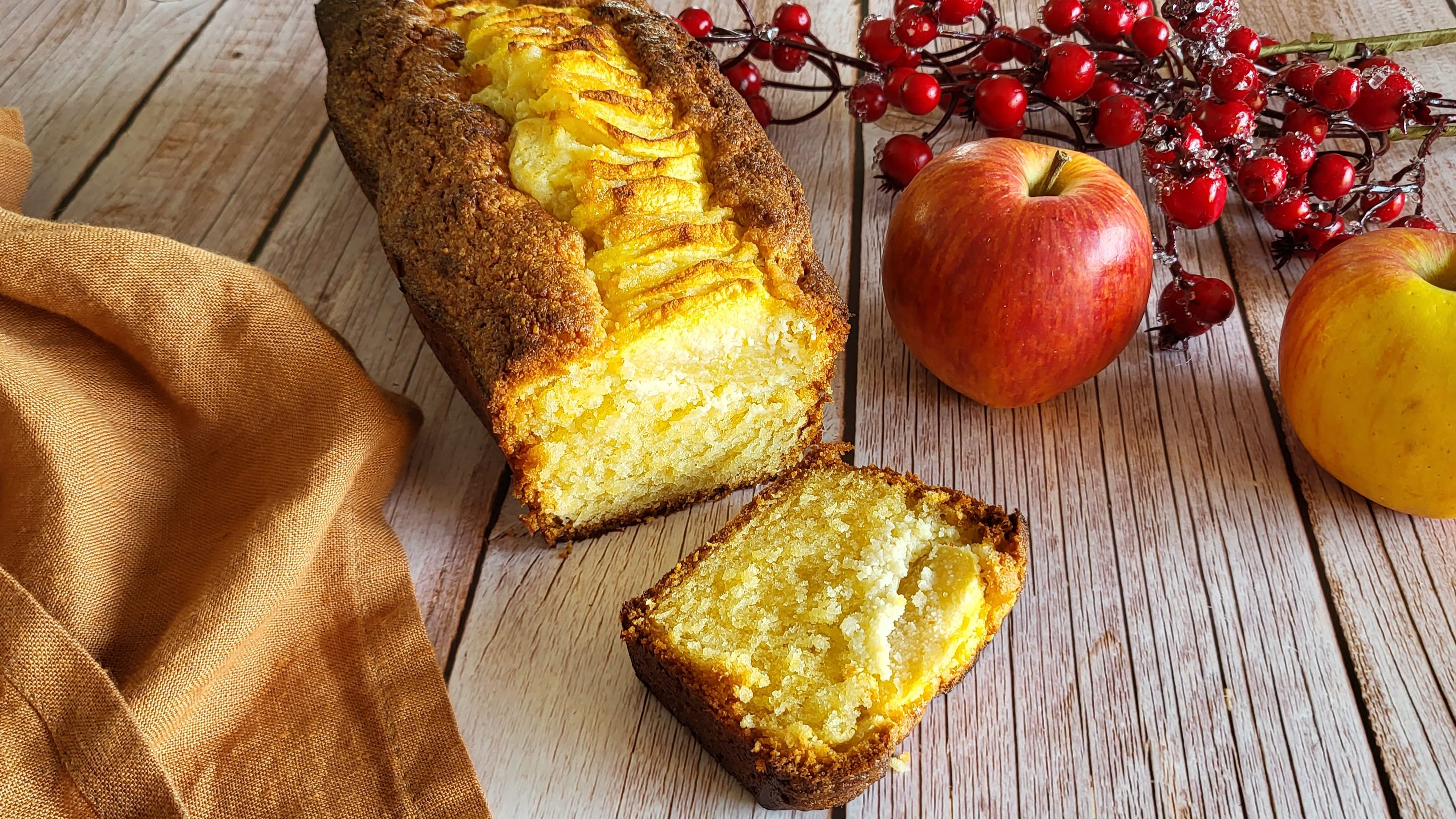 Cake frangipane et pommes