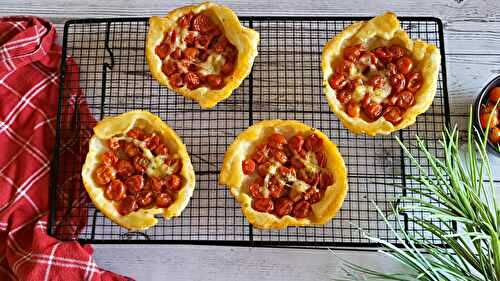 Tartelettes tatin aux tomates cerises