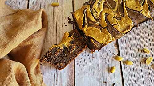 Cake fondant au chocolat et cacahuètes