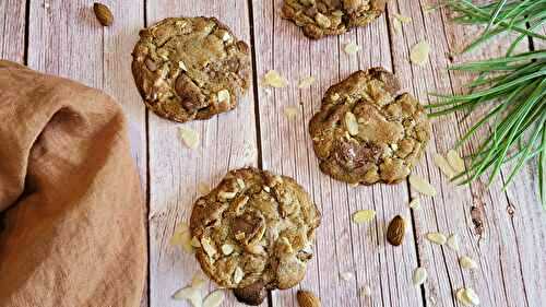 Cookies 3 amandes et chocolat