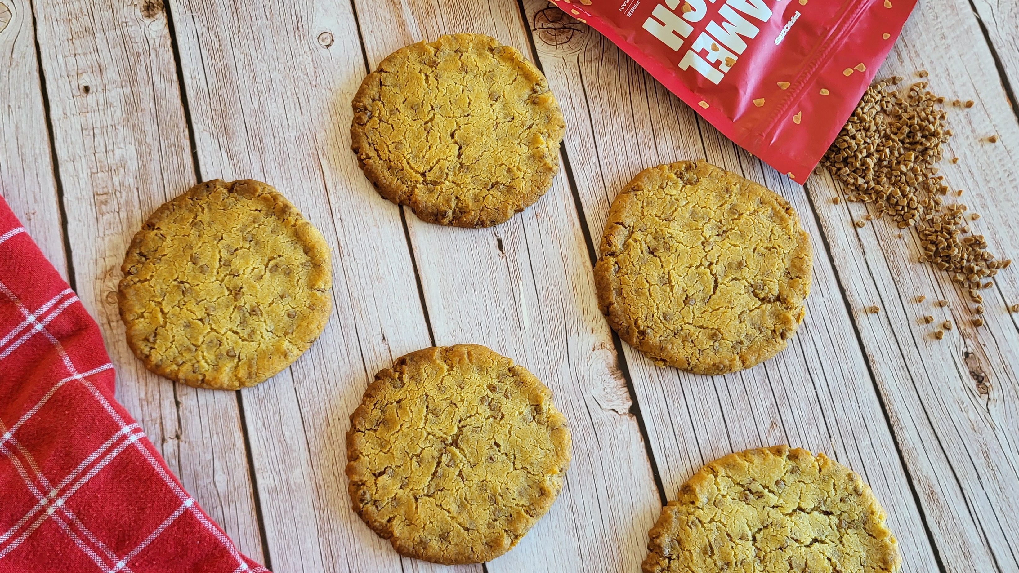 Butterscotch cookies (caramel au beurre salé)