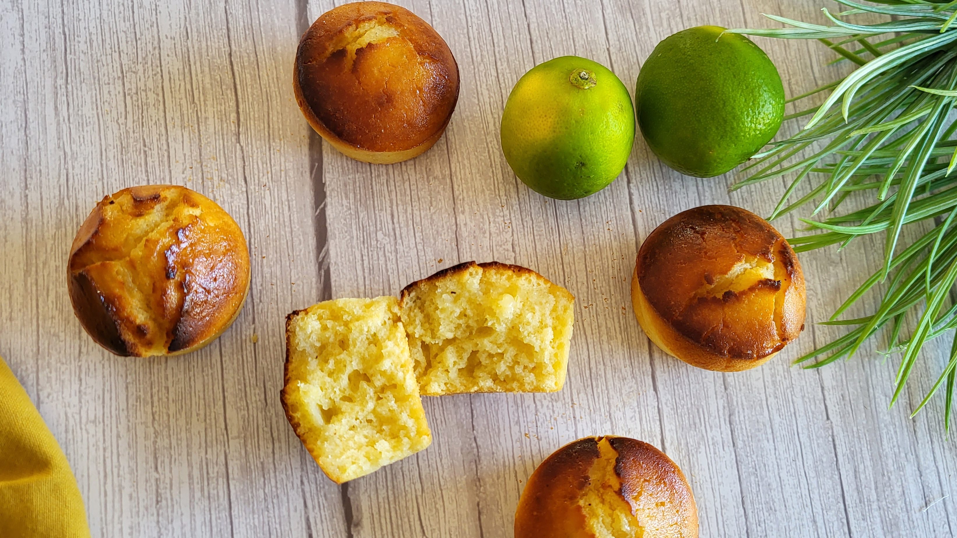 Muffins moelleux au citron