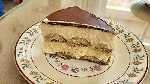 Entremet tiramisu
