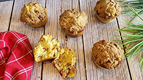 Muffins extra moelleux aux pommes caramélisées