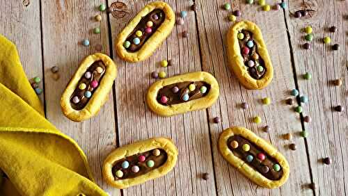 Barquettes chocolat et smarties